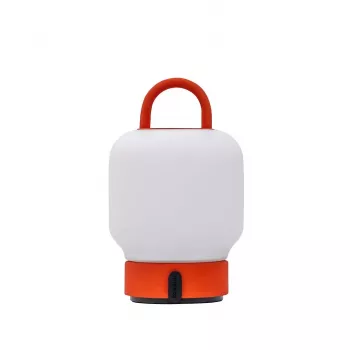 KOODUU LOOME Orange wiederaufladbare LED-Tischleuchte | Dimmbare Touch-Leuchte, USB-C, 150 lm