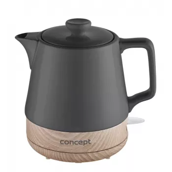 Concept RK0062 Keramik-Wasserkocher 1,2L 1500W Floral Weiß