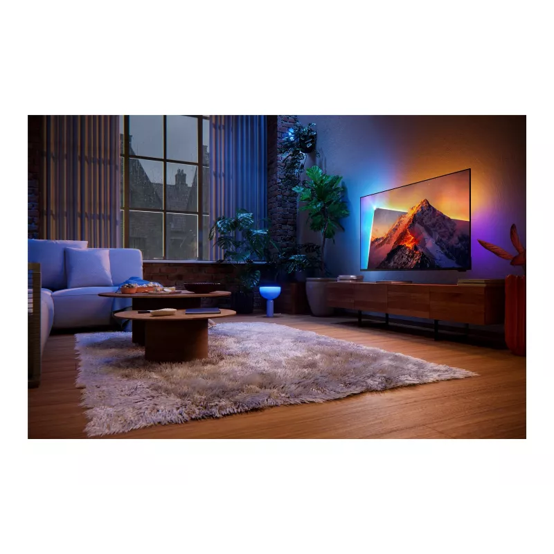 Philips 43PQS8611/12 43-Zoll-QLED-4K-Smart-TV, TITAN OS, Ambilight
