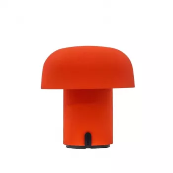 KOODUU SENSA Orange Akku-LED-Tischleuchte – Kabellos, dimmbar, USB-C, 150 Lumen, Warmweiß