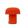 KOODUU SENSA Orange Akku-LED-Tischleuchte – Kabellos, dimmbar, USB-C, 150 Lumen, Warmweiß