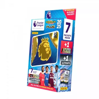 Panini Adrenalyn XL Calciatori 2023-2024 Starter-Pack, italienische Fußball-Sammelkarten mit Album, 4 Boostern, 2 limitierten Edition-Karten