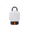 KOODUU Akku-Tischleuchte LOOME Grau | 3-Stufen-Touchdimmer, 2200mAh Akku, USB-C, warmweiße LED