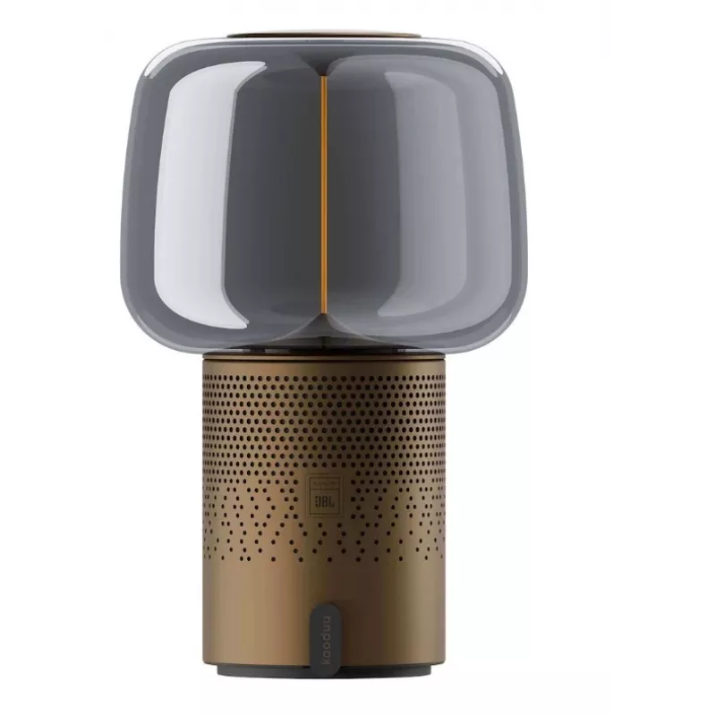 KOODUU Serena Play Tragbare LED-Lampe mit Bluetooth-Lautsprecher Braun