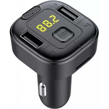 SENCOR SWM 2000 Bluetooth FM-Transmitter mit USB-Ladefunktion, SD-Kartensteckplatz, Freisprecheinrichtung, MP3/WMA/WAV/FLAC-Wiedergabe
