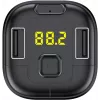 SENCOR SWM 2000 Bluetooth FM-Transmitter mit USB-Ladefunktion, SD-Kartensteckplatz, Freisprecheinrichtung, MP3/WMA/WAV/FLAC-Wiedergabe