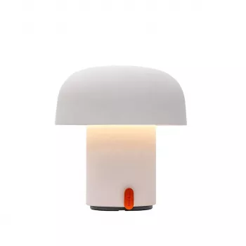KOODUU Wiederaufladbare LED-Tischlampe SENSA Weiß - RGB + einstellbares Weiß, 300 lm, Wi-Fi Smart Control, 2000 mAh Akku