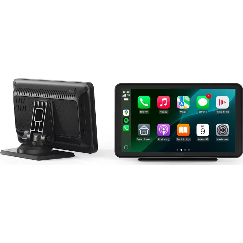 SENCOR SCT M760 BWT 7 inch 2DIN CarPlay Android Auto Bluetooth Autoradio mit Rückfahrkamera-Eingang
