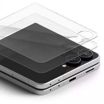 Ringke Cover Display Pro 2er-Pack Panzerglas-Displayschutz für Galaxy Z Flip 8 - klar