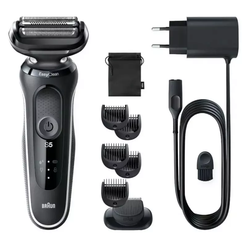 BRAUN Rasierer Series 5 51-W1500s Nass- und Trockenrasierer Schwarz
