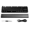BE QUIET! Keyboard Light Mount TKL Silent Tactile Mechanische Tastatur – 75% US ANSI, Gateron Brown, Bluetooth & USB-C, QMK/VIA