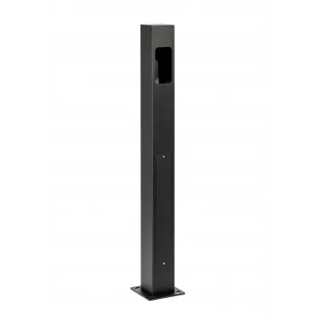 ModuREX Core Pro Rail MX-CR-PRO-RAIL Ladesäulenständer mit DIN-Schiene, Schwarz