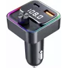 SENCOR SWM 3000 Bluetooth FM-Transmitter mit USB-A QC3.0, USB-C PD 3.0, MP3-Wiedergabe, Freisprecheinrichtung, Siri & Google Assistant