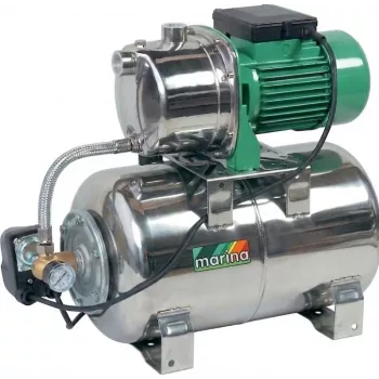 BOOST PUMP 1100W CAM 88/25X HL (MARINA) - 1100W Selbstansaugende Seitenkanalpumpe, max. Förderhöhe 48m, Durchfluss 4,8m³/h, 1 inch BSP, Gusseisen