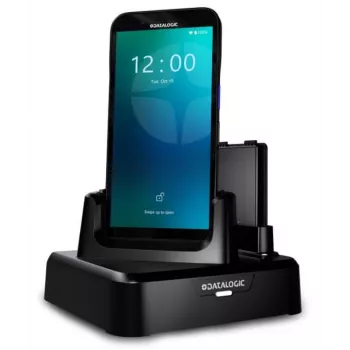 Datalogic Single Slot Dock Lade-/Datenstation Ethernet+USB C mit Ersatzakku - erfordert