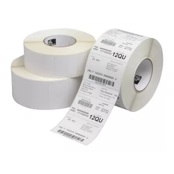 Zebra Z-Perform 1000T - Weiß - Papier - Thermotransfer - Permanent - Quadratisch