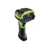 Zebra DS3608-XR: ROBUST, FLÄCHENIMAGER, ERWEITERTE REICHWEITE (SE58), KABELGEBUNDEN, GRÜNER LASERZIELER, INDUSTRIEGRÜN, VIBRATIONSMOTOR