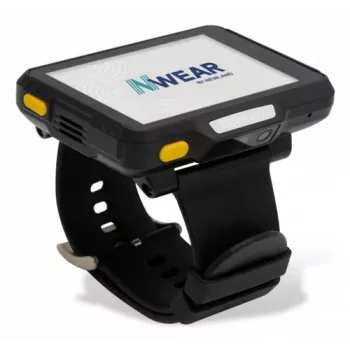 Newland WD1-V2 Wearable Watch Device mit 2,8-Zoll-Touchscreen, 3GB/32GB, BT, WiFi, 4G, GPS und Kamera. Inkl. Armband, USB-C-Kabel und MultiPower-Adapter. OS: Android 13.0 GMS