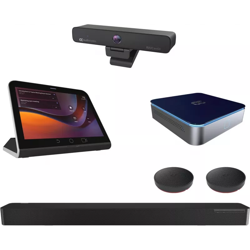 AudioCodes RXV200 für Microsoft Teams Room Bundle für mittelgroße bis große Besprechungsräume