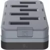 Zebra WS301 6-Steckplatz Ersatzakku-Ladegerät zum Laden von 6 Akkus. Land - USB Typ C
