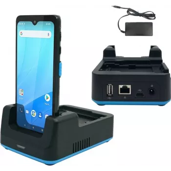 Unitech PA768 1-Slot Ethernet Cradle mit Netzteil 5V/6A