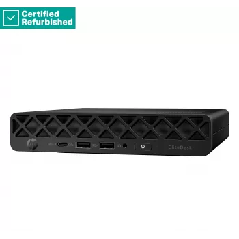 RENEW SILVER HP EliteDesk 8 G1i Mini - Ultra 9-285, 64GB, 1TB SSD, USB-Maus, Win 11 Home, 1 Jahr