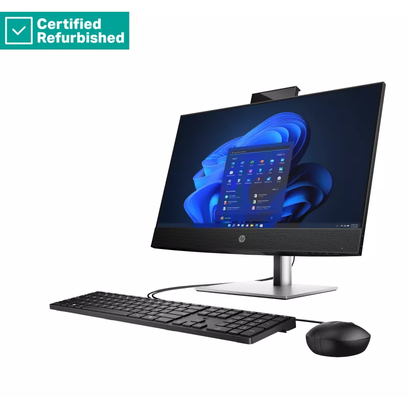 RENEW SILVER HP Pro 440 G9 AIO All-In-One - i7-13700T, 16GB, 512GB SSD, 23.8 FHD Non-Touch AG, Height Adjustable, USB Mouse, Win 11 Pro, 1 Jahr (885M5EAR#ABU)