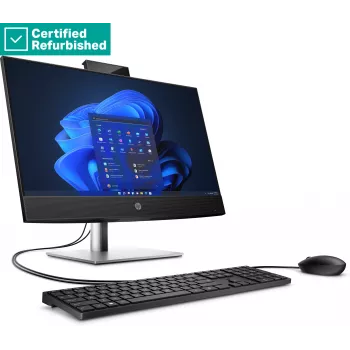RENEW SILVER HP Pro 440 G9 AIO All-in-One - i7-13700T, 16GB, 512GB SSD, 23,8 Zoll FHD Non-Touch AG, höhenverstellbar, USB-Maus, Win 11 Pro, 1 Jahr (937G5EAR#ABD)