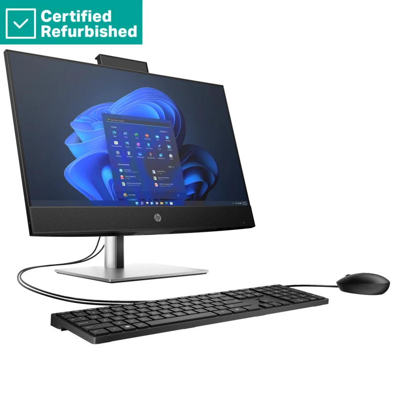 RENEW SILVER HP Pro 440 G9 AIO All-in-One - i5-13400, 8GB, 512GB SSD, 23,8 Zoll FHD Non-Touch AG, WiFi, höhenverstellbar, OHNE KAMERA, OHNE LAUTSPRECHER, Win 11 Pro, 1 Jahr