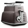 De'Longhi Scultura CTZ2103BG 2-Scheiben Toaster, 900 W, Champagnergold