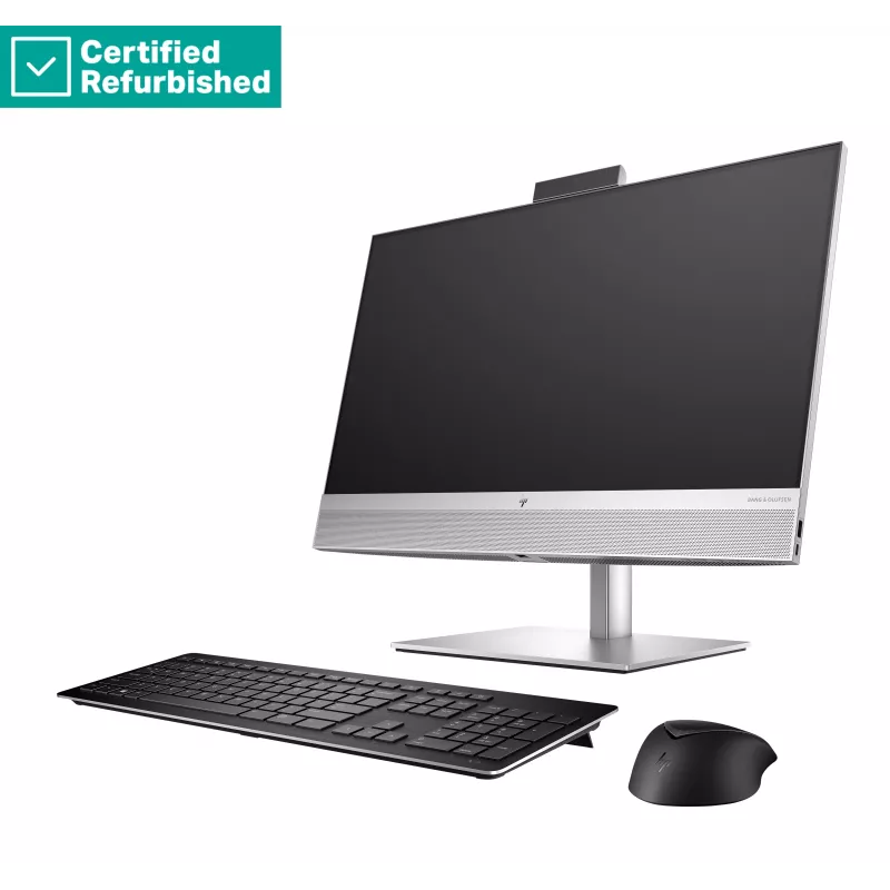 RENEW SILVER HP Elite 840 G9 AIO All-in-One 24 - i7-14700, 16GB, 1TB SSD, 23.8 FHD Non-Touch AG, FPR, Height Adjustable, DOS, 1 Jahr
