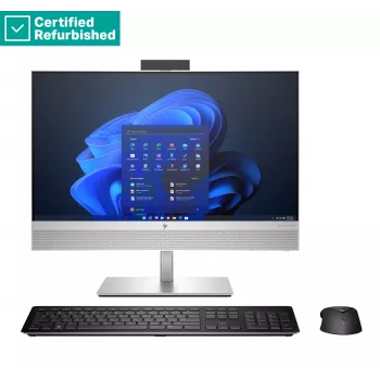 RENEW SILVER HP Elite 840 G9 AIO All-in-One 24 - i5-14500, 16GB, 512GB SSD, 23,8 Zoll FHD Non-Touch AG, höhenverstellbar, USB-Maus, Win 11 Pro, 1 Jahr