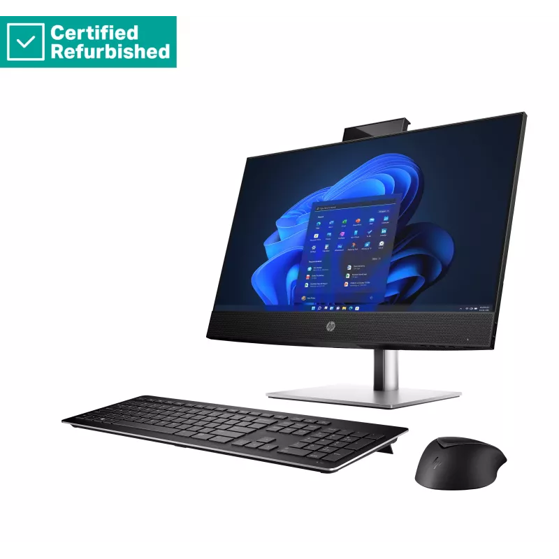 RENEW GOLD HP Pro 440 G9 AIO All-in-One 24 - i7-12700T, 16GB, 512GB SSD, Radeon RX 6300M 2GB, 23.8 FHD Non-Touch AG, DVD-RW, höhenverstellbar, Win 11 Pro, 1 Jahr