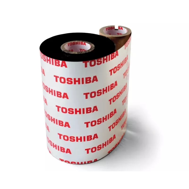 TOSHIBA Farbband Wachs 110mm 600m