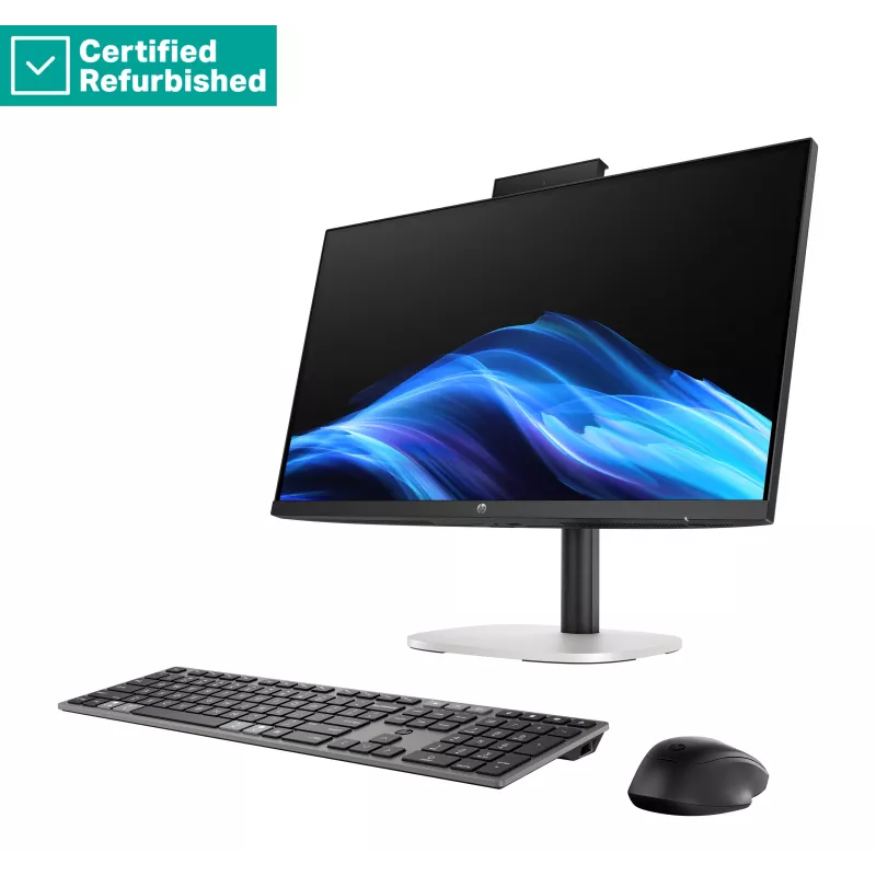 RENEW SILVER HP ProStudio 4 AIO All-in-One 24 - Ultra 5-235, 16GB, 512GB SSD, 23,8 Zoll FHD Non-Touch AG, höhenverstellbar, USB-Maus, Win 11 Pro, 1 Jahr