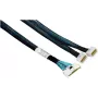 Supermicro CBL-MCIO-1255L4Y MCIO x8 auf 2 SlimSAS LP x4 Kabel, gerade, 55cm