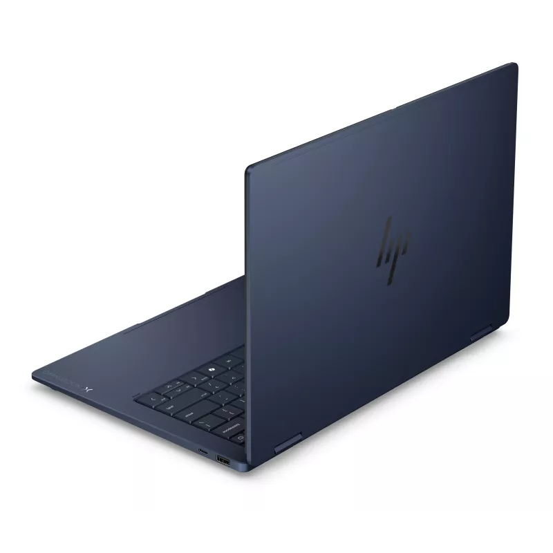 HP OmniBook X Flip x360 NG AI 14-kc0008nnx - Ryzen AI 5 430, 16GB LPDDR5X 8000 on-board, 1TB, Touch/14,0 3K (2880x1800) OLED Brightview LBL, Atmospheric Blue - 5MP IR TNR, ohne 65W AC-Adapter, Win 11 Home, 1 Jahr