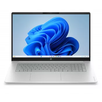 HP OmniBook 3 17-dp0007nnx - Ryzen 5 130, 24GB DDR5 1DM 4800, 512GB P, 17,3 Zoll FHD (1920x1080) Antiglare IPS 300 Nits, Glacier Silver DF+ - 1080p TNR, ohne 45W AC-Adapter, Win 11 Home, 1 Jahr