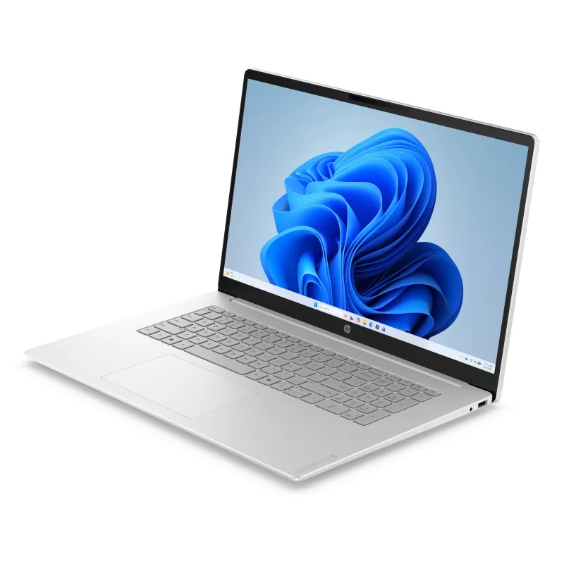 HP OmniBook 3 17-dp0007nnx - Ryzen 5 130, 24GB DDR5 1DM 4800, 512GB P, 17,3 Zoll FHD (1920x1080) Antiglare IPS 300 Nits, Glacier Silver DF+ - 1080p TNR, ohne 45W AC-Adapter, Win 11 Home, 1 Jahr