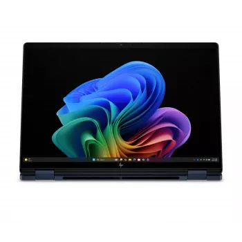 HP OmniBook X Flip x360 NG AI 14-kc0001nnx - Ryzen AI 7 450, 32GB LPDDR5X 8533 on-board, 1TB, Touch/14,0 3K (2880x1800) OLED Brightview LBL, Atmospheric Blue - 5MP IR TNR, ohne 65W AC-Adapter, Win 11 Home, 1 Jahr