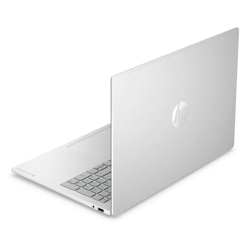 HP OmniBook 5 16-bn0006nyx - Core 5 120U, 16GB LPDDR5X 5200 on-board, 1TB PCIe Gen4 Value, 16.0 3K (2880x1800) OLED, Gletschersilber - 1080p IR TNR, ohne 65W AC-Adapter, Win 11 Home, 1 Jahr