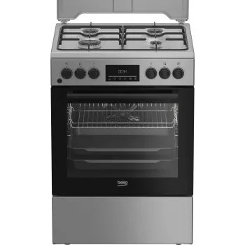 BEKO Herd FBM62320SDS, Breite 60 cm, A, Gas/Elektro, LED-Anzeige