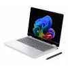 HP OmniBook 5 Flip NG AI 14-km0001nnx - Ultra 7 355, 32GB LPDDR5X 7467 on-board, 512GB, Touch/14,0 2K (1920x1200) OLED, Glacier Silver DF+ AI-Logo - 5MP IR TNR, ohne 65W AC-Adapter, Win 11 Home, 1 Jahr
