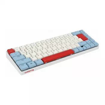 Cherry TAS MX-LP 2.1 Kompakte kabellose Tastatur DE-Layout weiß