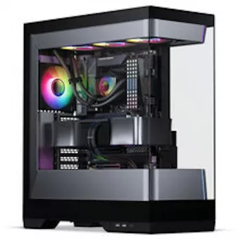 PHANTEKS S2 PC-Gehäuse, inkl. 4x 120mm Lüfter, Glacier One 360M25 Gen2 DRGB AiO Wasserkühlung