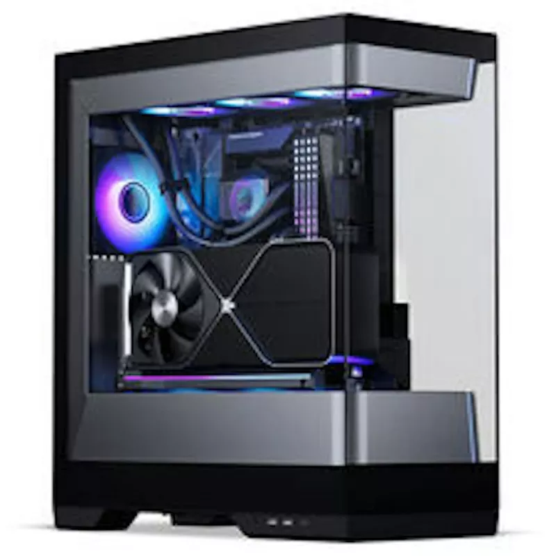 PHANTEKS S2 PC-Gehäuse, inkl. 4x 120mm Lüfter, Glacier One 360M25 Gen2 DRGB AiO Wasserkühlung