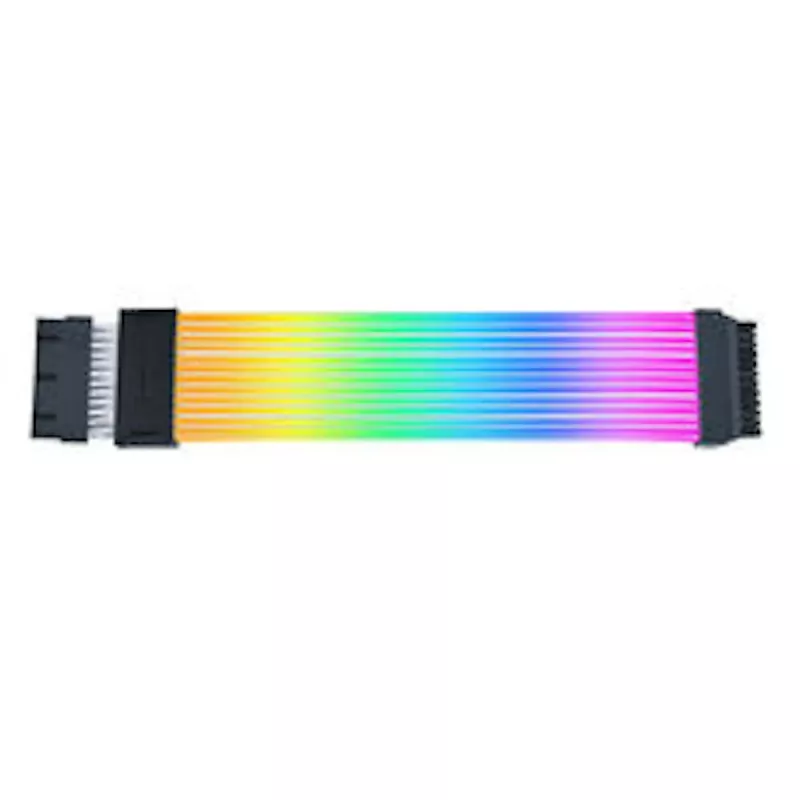 Lian Li Visual Upgrade Kit Strimer Wireless 24-Pin RGB Mainboardkabel, Controller + 12V-2x6 GPU-Kabel Wide & 8.8 Universal Screen - weiß