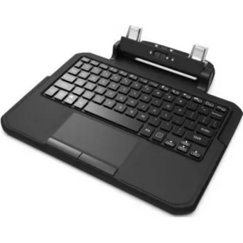 Zebra Tastatur - 2-in-1 - mit Touchpad - hinterleuchtet