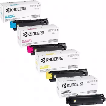 Kyocera Original TK-5390 Toner - 4er Multipack cyan magenta gelb schwarz - Original - Tonereinheit