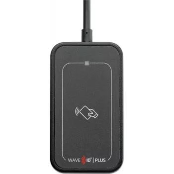 RF IDeas WAVE ID Plus Schwarz 5V Pin9 RS-232 RDR-80531BK5